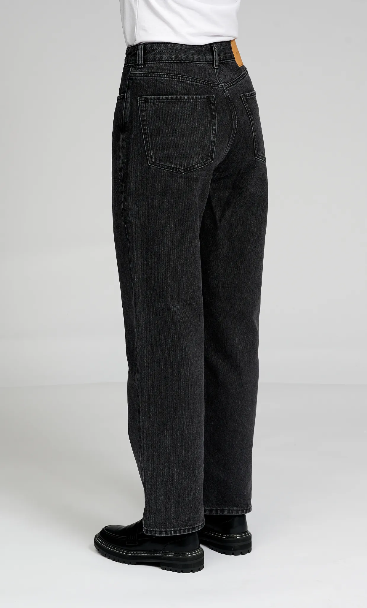 De Originale Performance Loose Jeans - Washed Black Denim