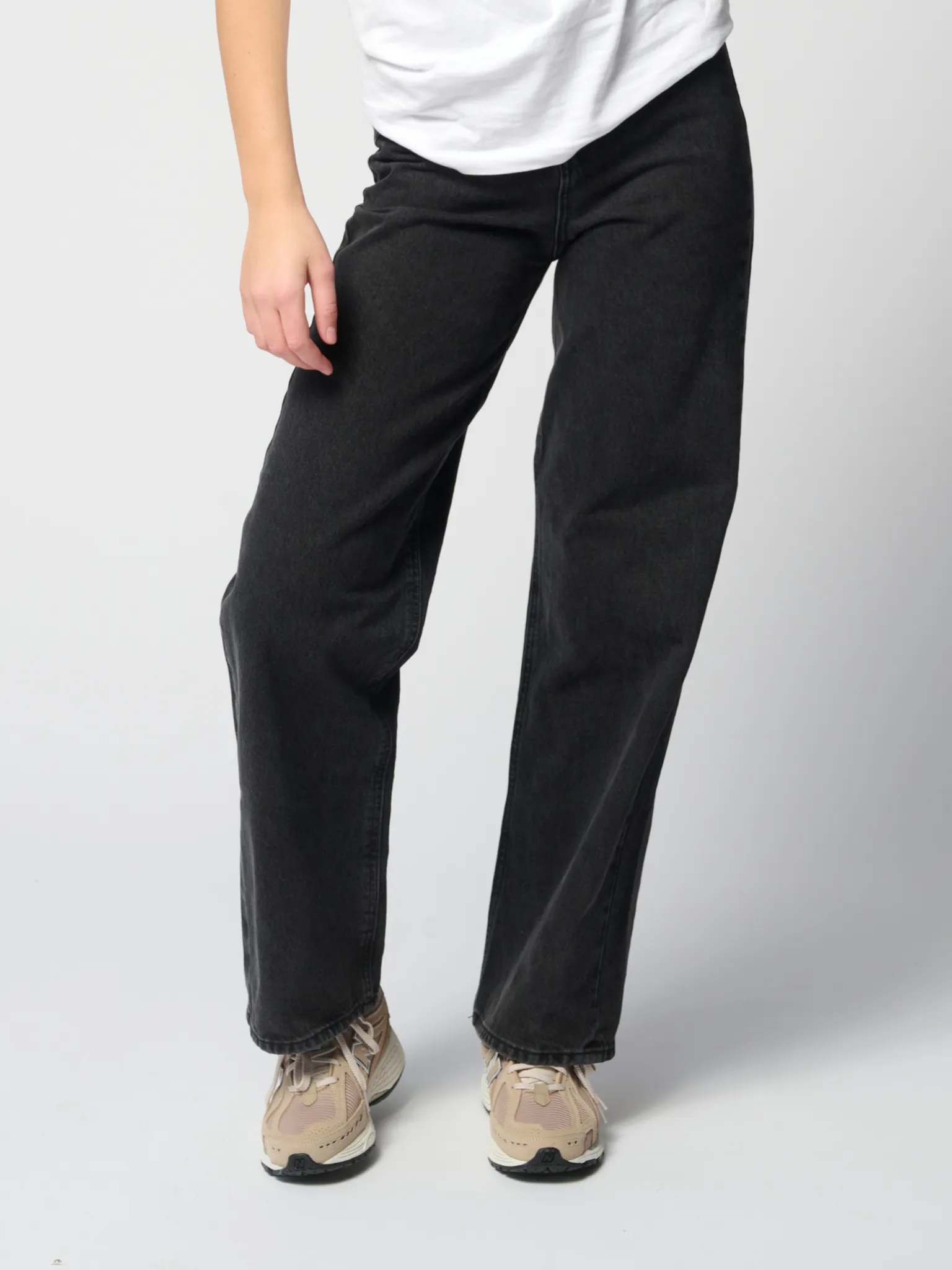 De Originale Performance Loose Jeans - Washed Black Denim