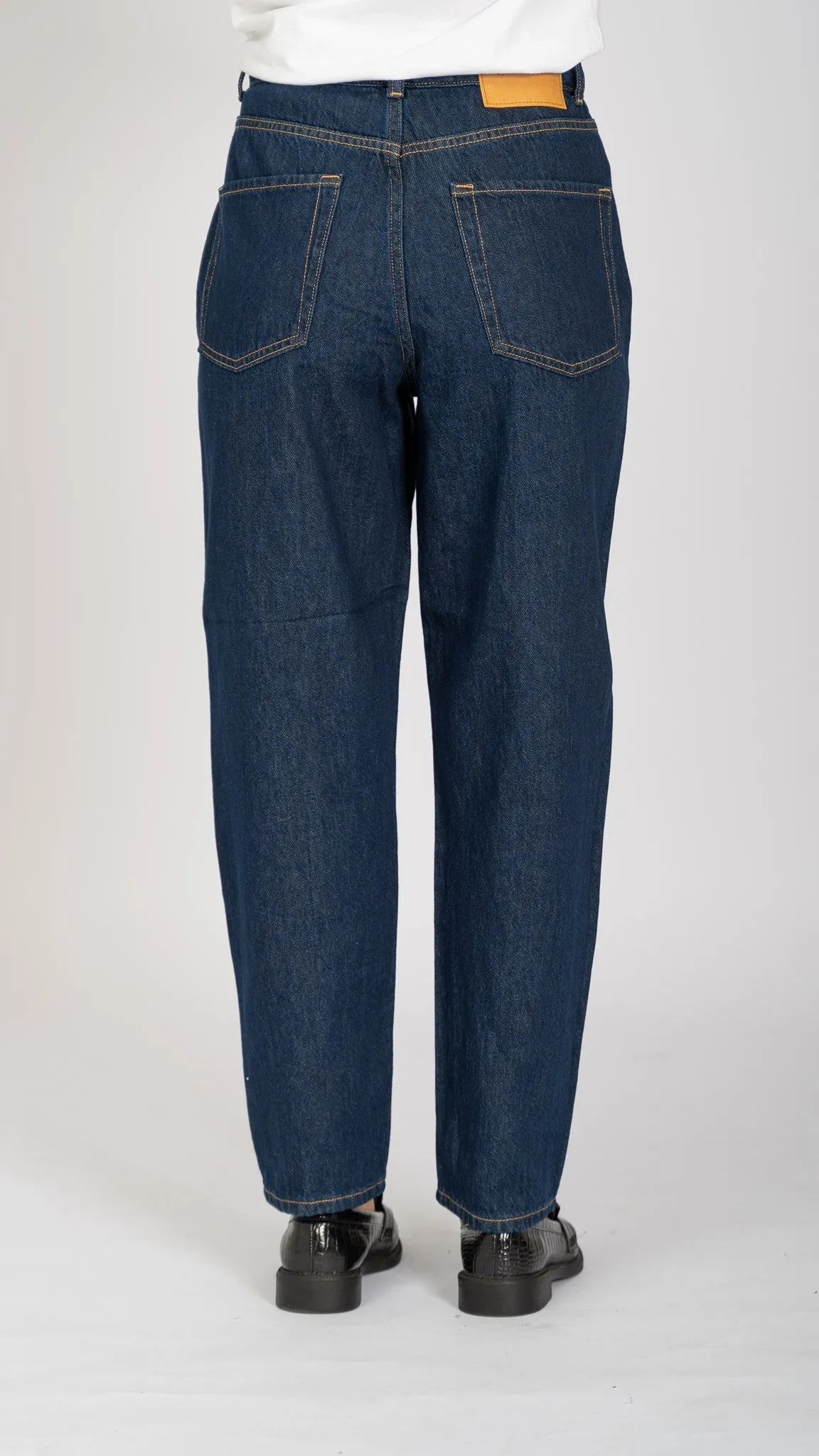 De Originale Performance Mom Jeans - Dark Blue Denim