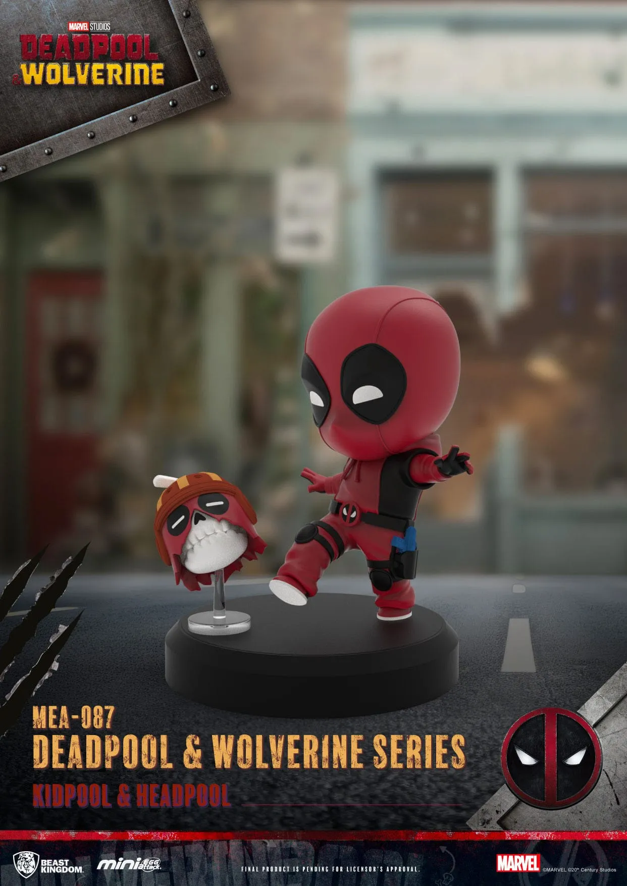 Deadpool 3: Deadpool & Wolverine: Mini Egg Attack: Full Set: 8cm