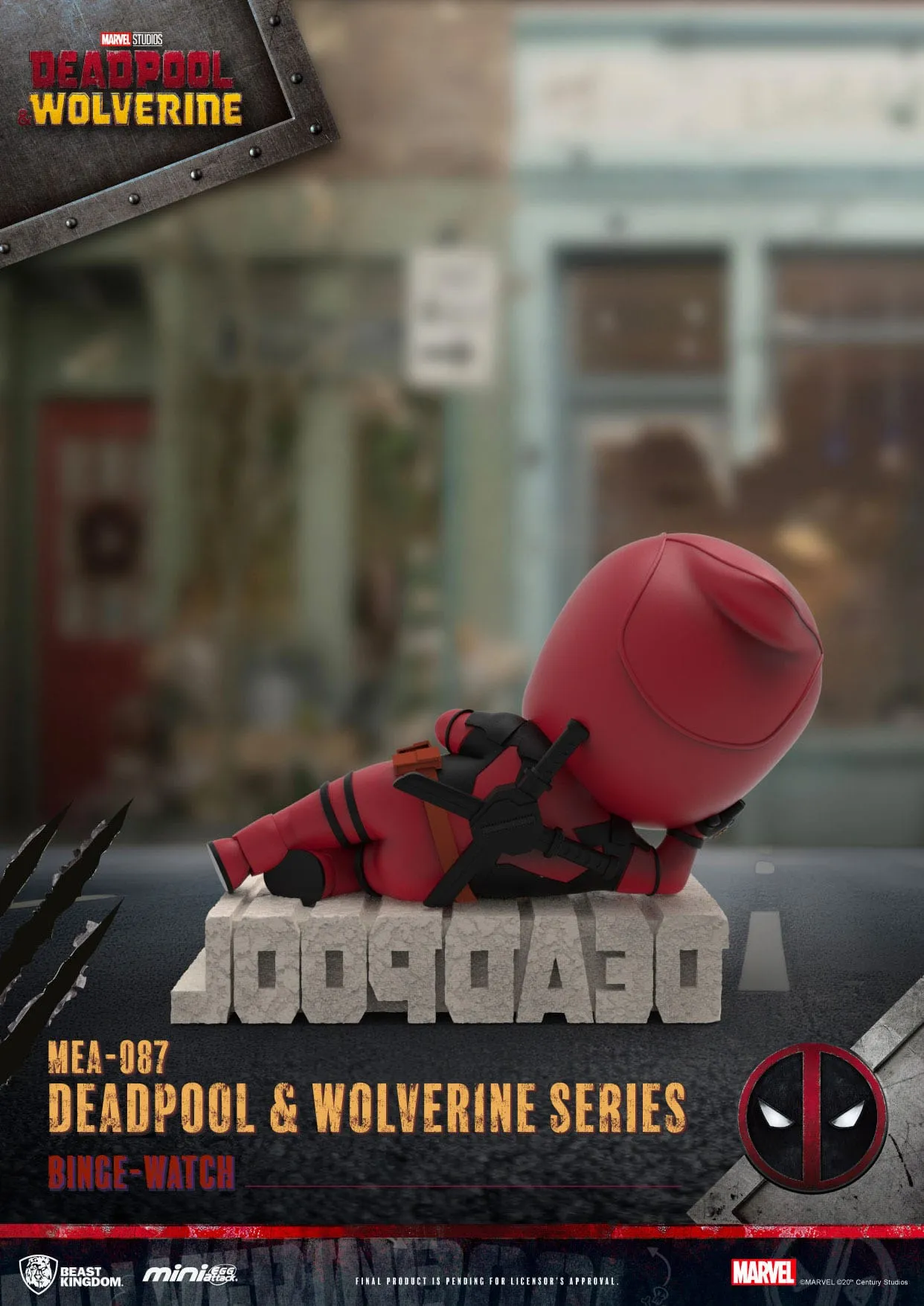 Deadpool 3: Deadpool & Wolverine: Mini Egg Attack: Full Set: 8cm