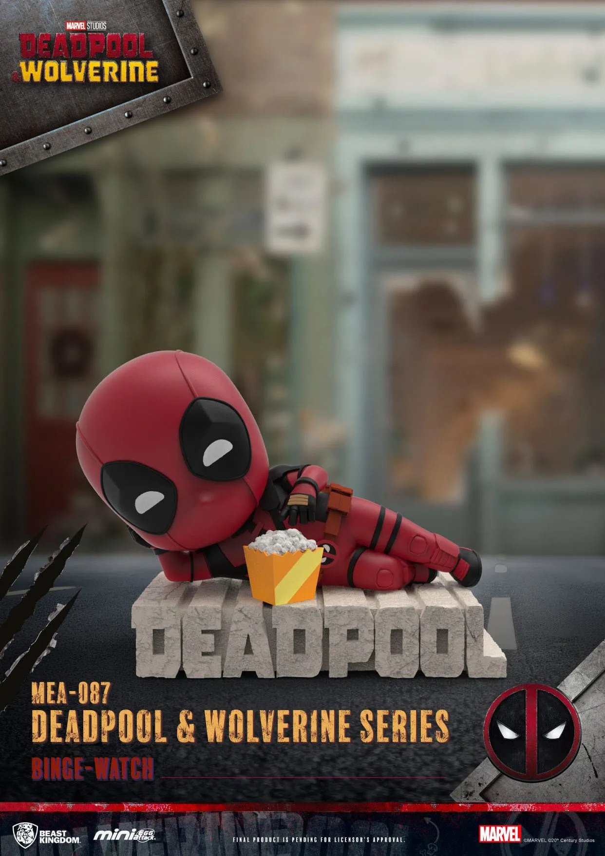 Deadpool 3: Deadpool & Wolverine: Mini Egg Attack: Full Set: 8cm