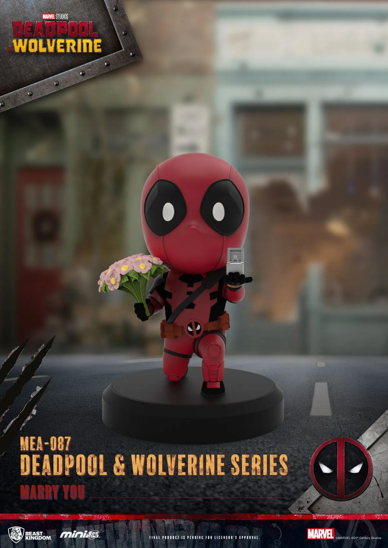 Deadpool 3: Deadpool & Wolverine: Mini Egg Attack: Full Set: 8cm