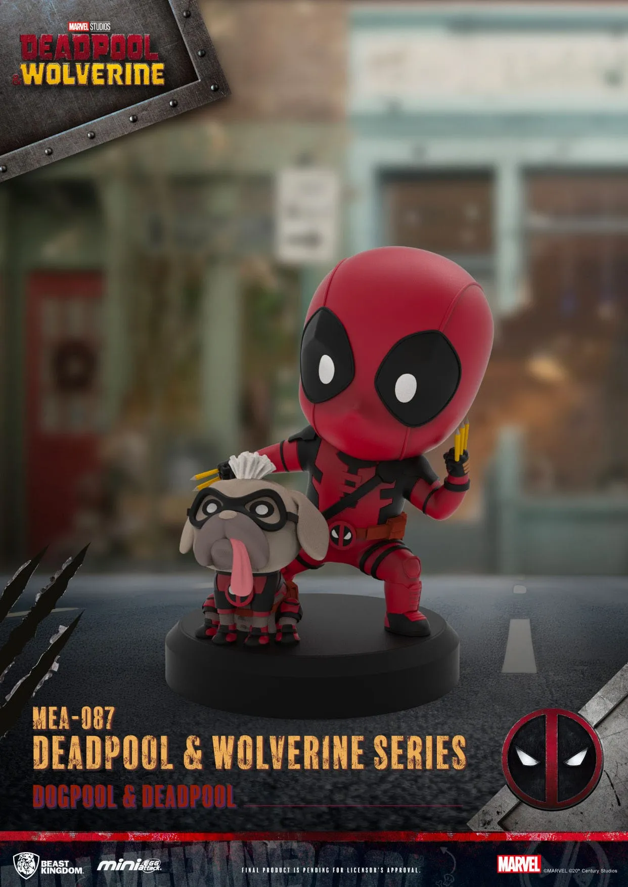 Deadpool 3: Deadpool & Wolverine: Mini Egg Attack: Full Set: 8cm