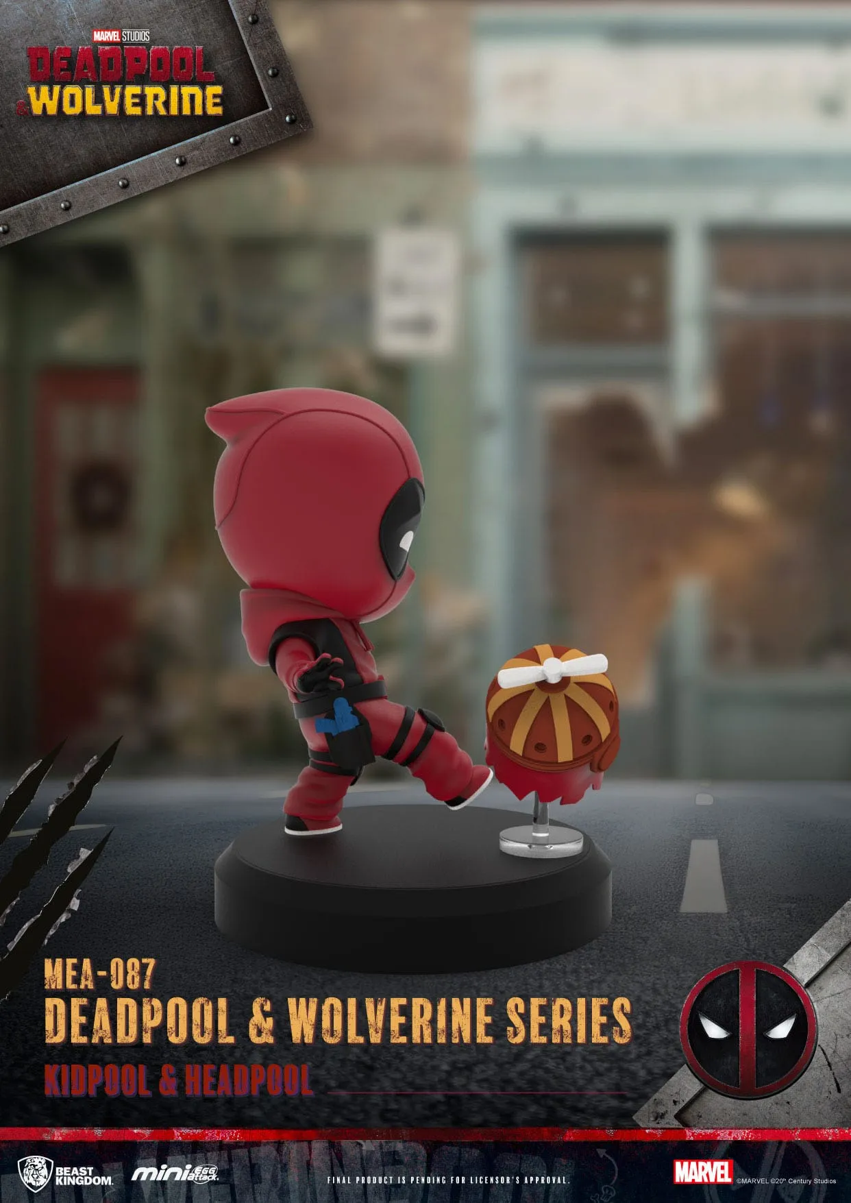 Deadpool 3: Deadpool & Wolverine: Mini Egg Attack: Full Set: 8cm