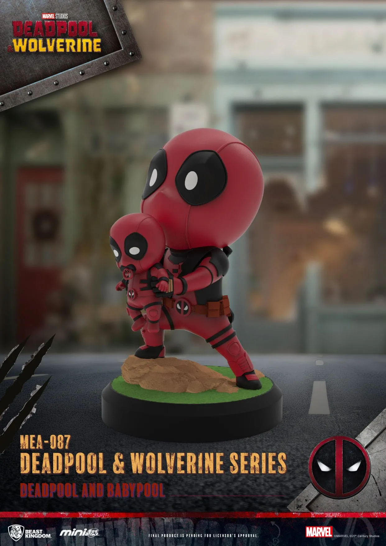 Deadpool 3: Deadpool & Wolverine: Mini Egg Attack: Full Set: 8cm