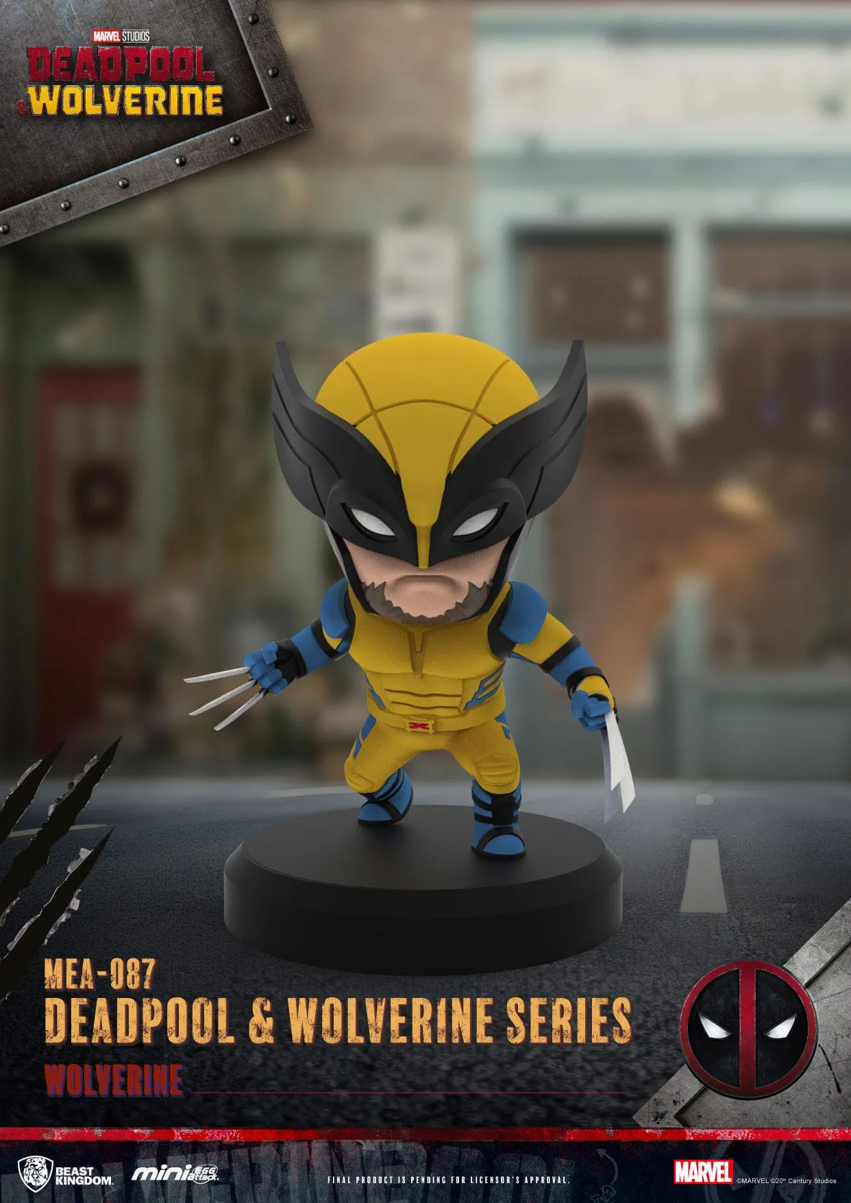 Deadpool 3: Deadpool & Wolverine: Mini Egg Attack: Full Set: 8cm