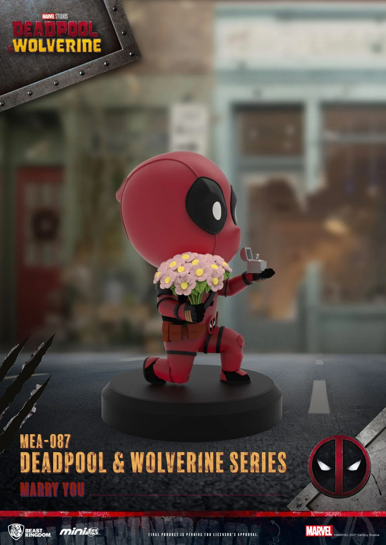 Deadpool 3: Deadpool & Wolverine: Mini Egg Attack: Full Set: 8cm