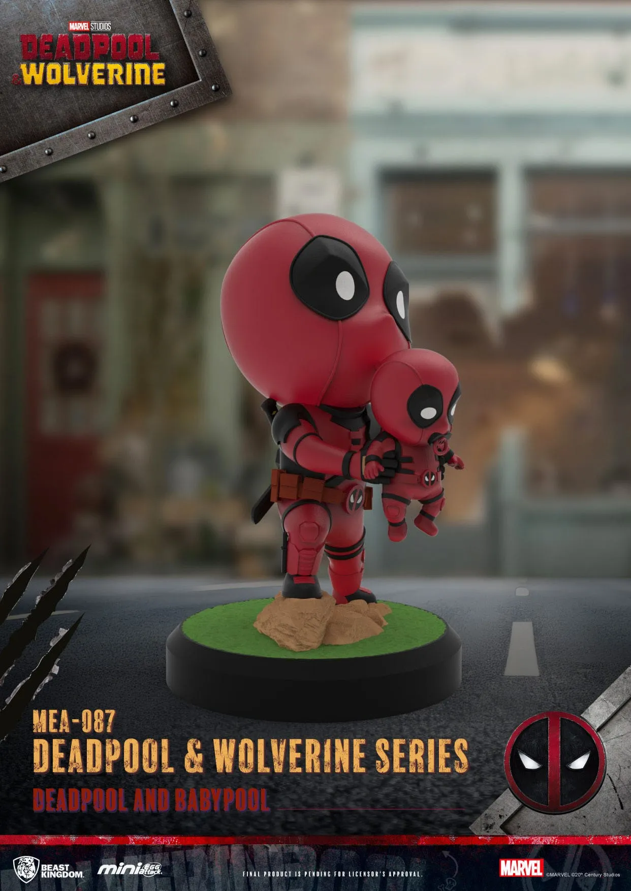 Deadpool 3: Deadpool & Wolverine: Mini Egg Attack: Full Set: 8cm