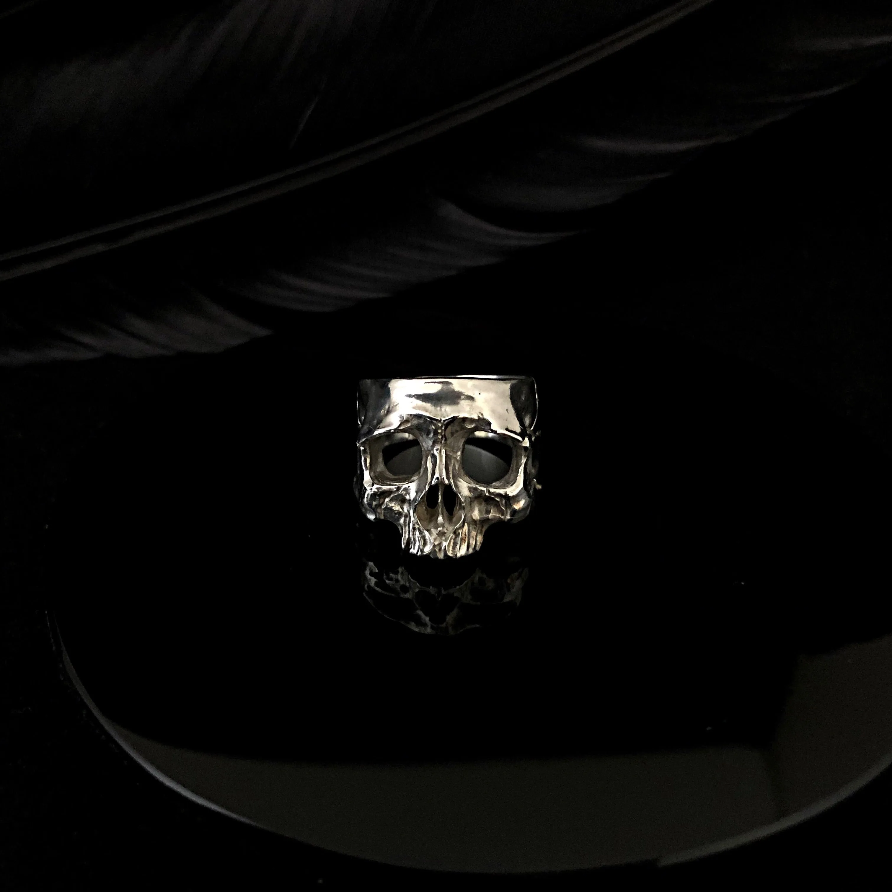 Death Mask Ring