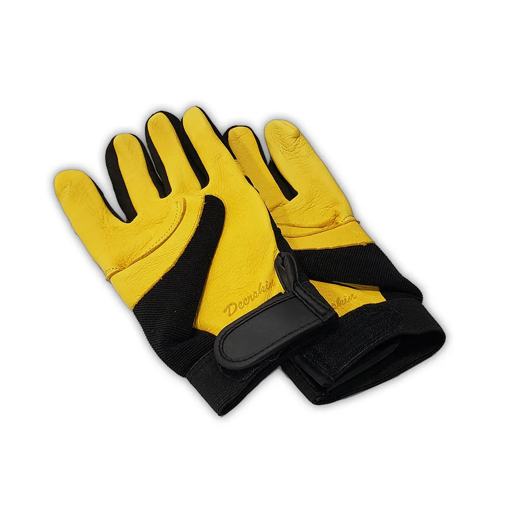 Deerskin and Nylon Stretch Sport Glove