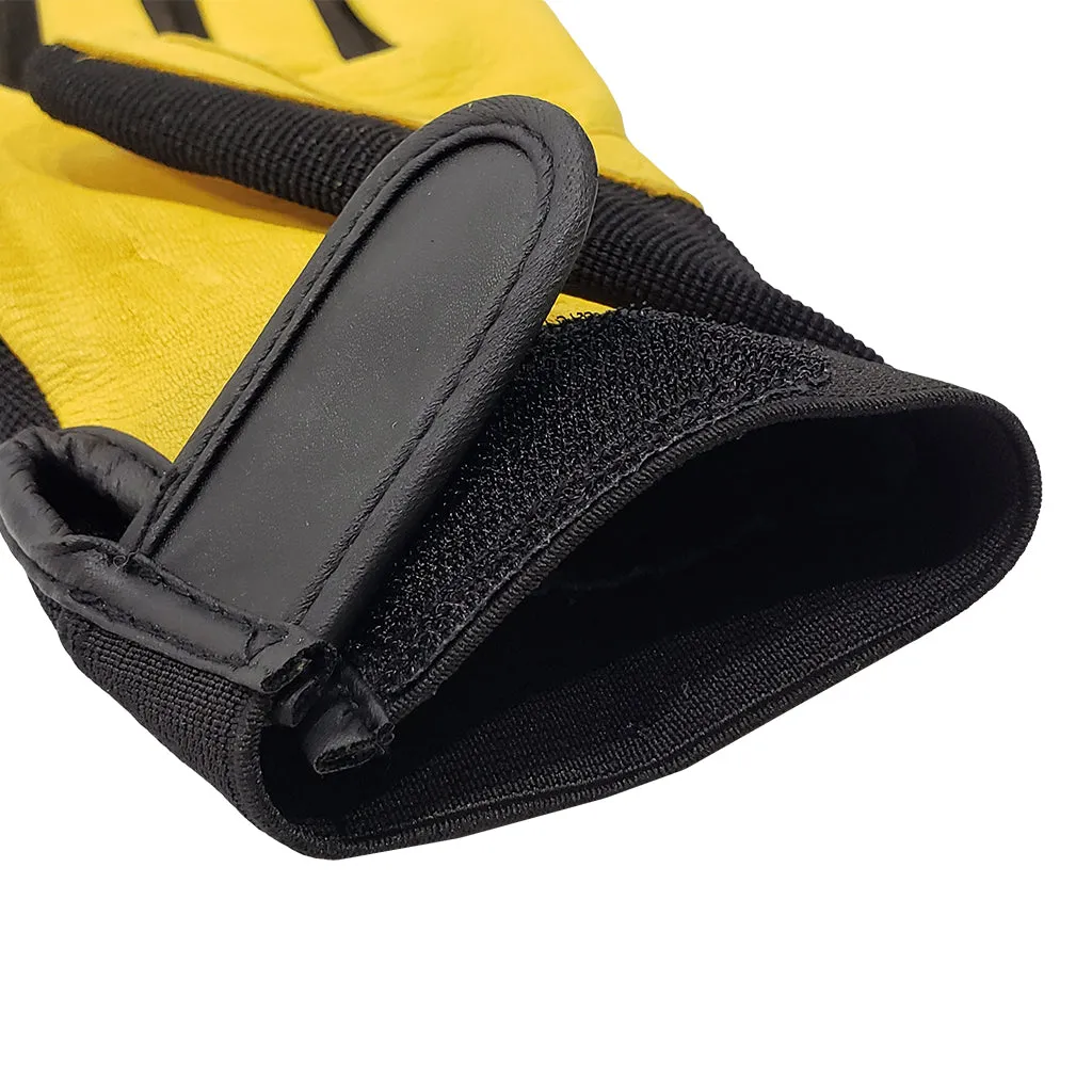 Deerskin and Nylon Stretch Sport Glove