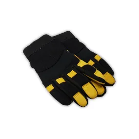 Deerskin and Nylon Stretch Sport Glove