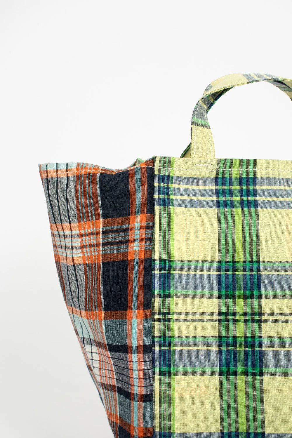 Easy Bag Plaid Green