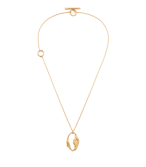 Eroz Pendant - 24 carat gold gilded