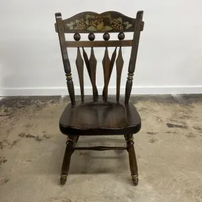 ETHAN ALLEN TAVERN STYLE DINING CHAIR