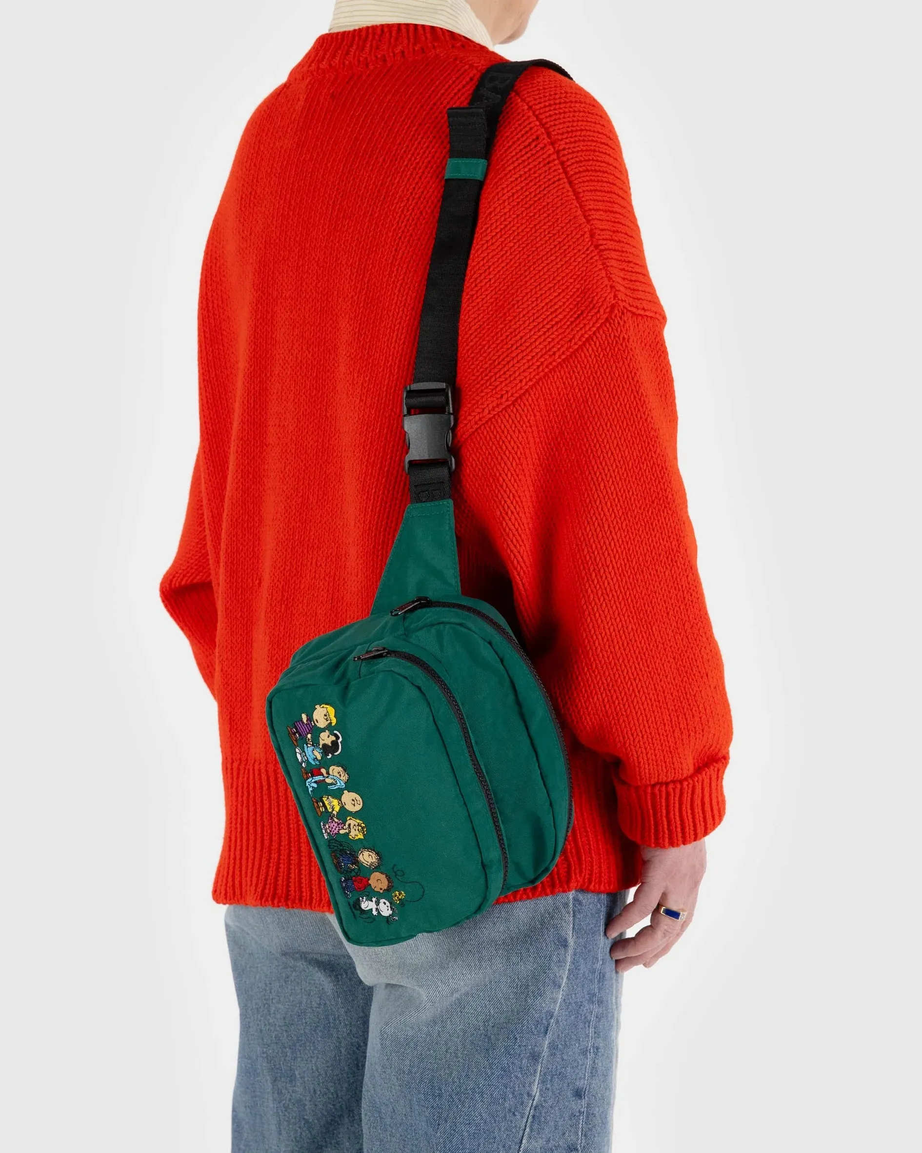 Fanny Pack - Embroidered Peanuts