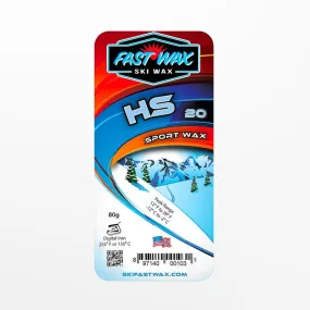 Fast Wax Sport Wax HS-20 Blue 80g