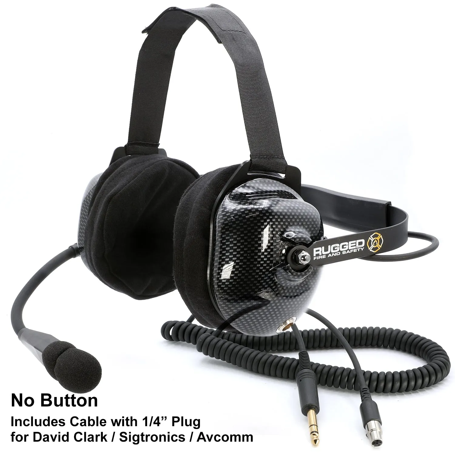 FHS Behind-The-Head Fire Safety Industrial Headset