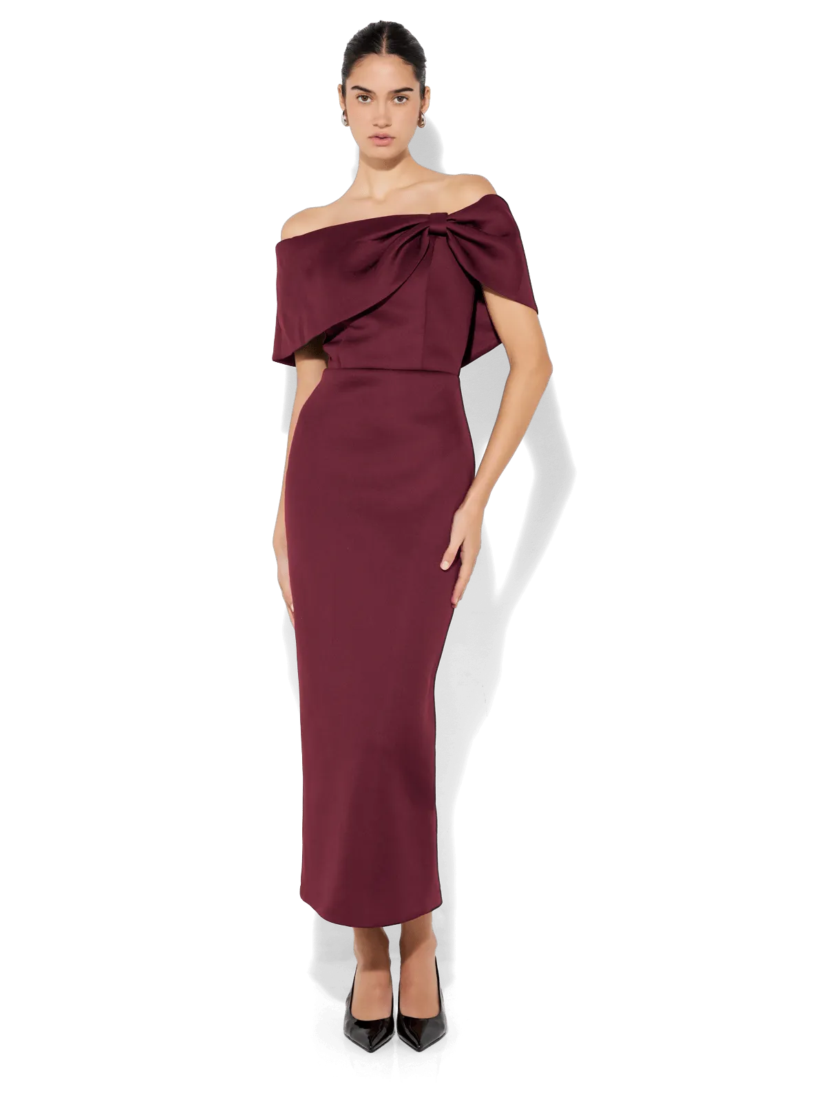 Finlay Merlot Cocktail Dress