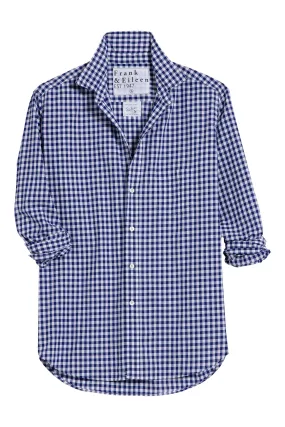 Frank & Eileen Eileen Relaxed Button Up Shirt in Classic Navy Check