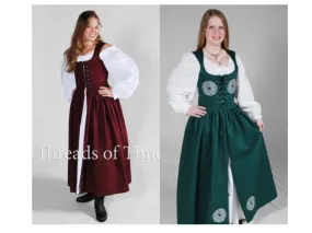 Froca - Plain, Celtic, Celtic Wreath (Irish Bog Dress)