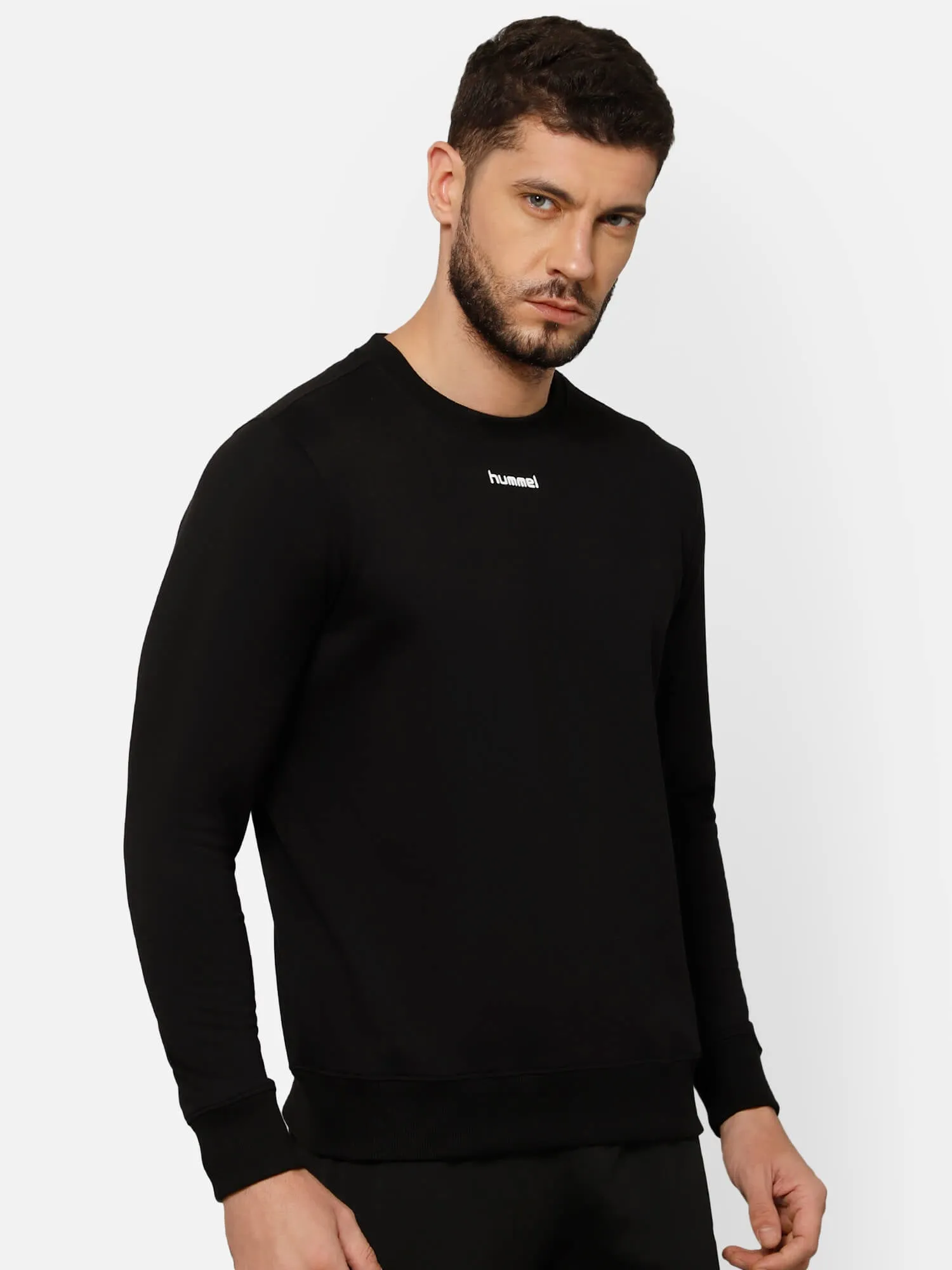 Galip Men's Solid Regular Fit Round Neck Cotton Rich Sweatshirt Comfortable soft Fabric for Everyday Use Ideal for Casual wear