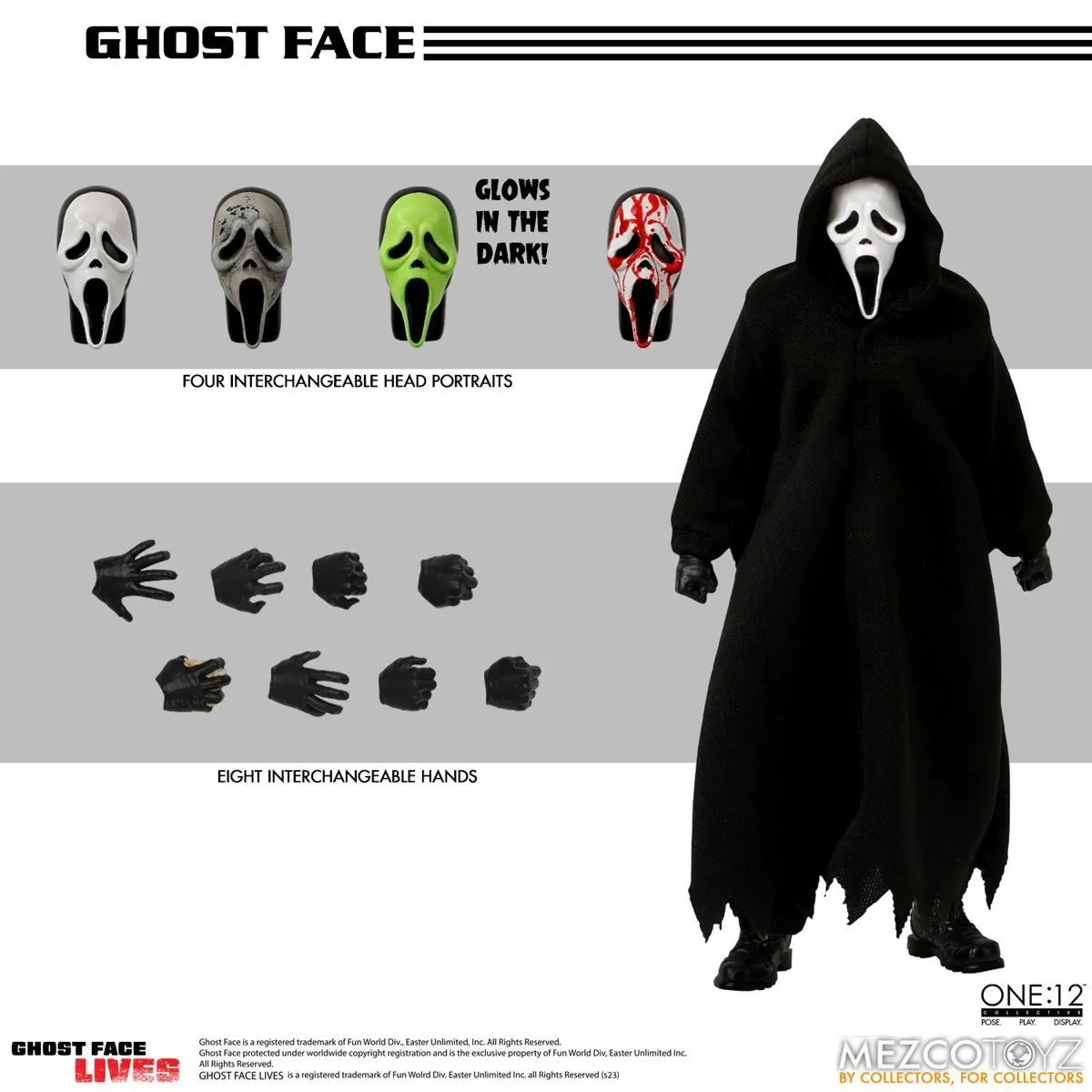 Ghost Face Mezco One:12 Collective