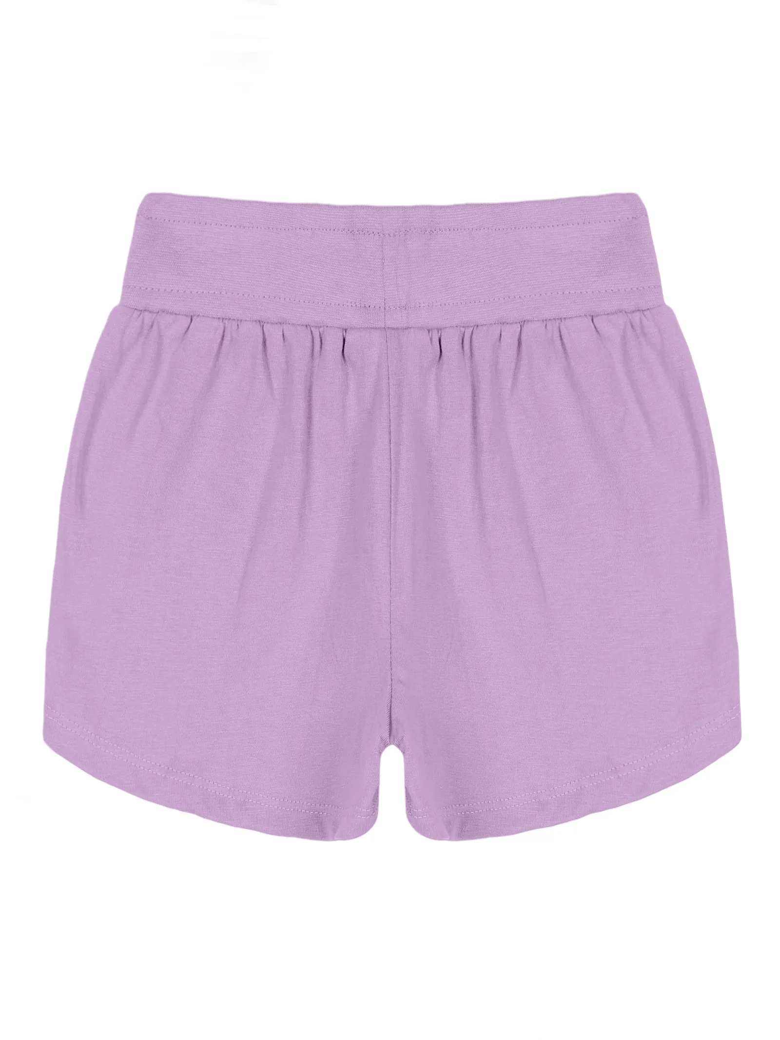 Girls Cut & Sew Side Panel Hot Shorts