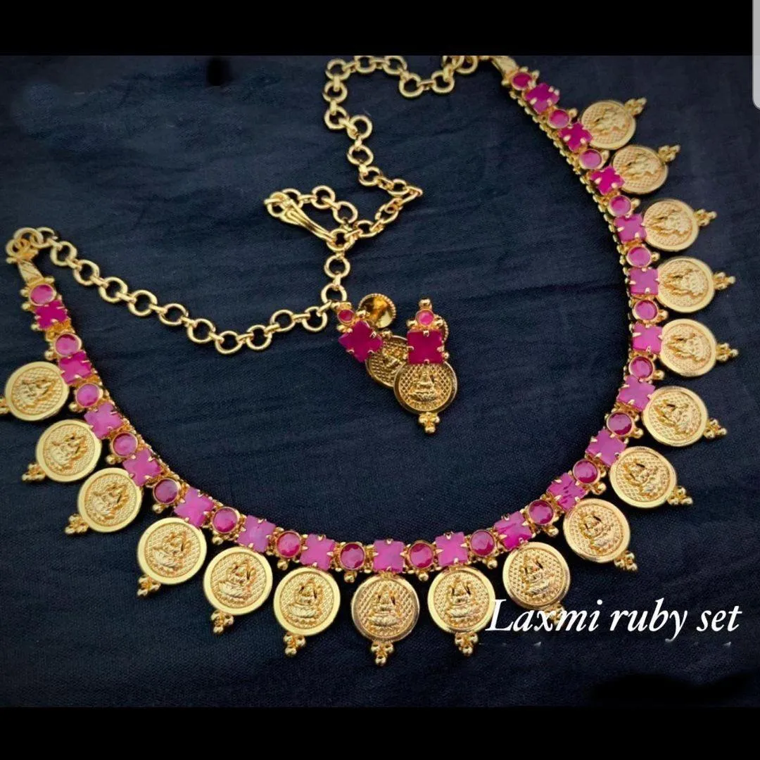 Gold Polish Kasu Mala style neckset