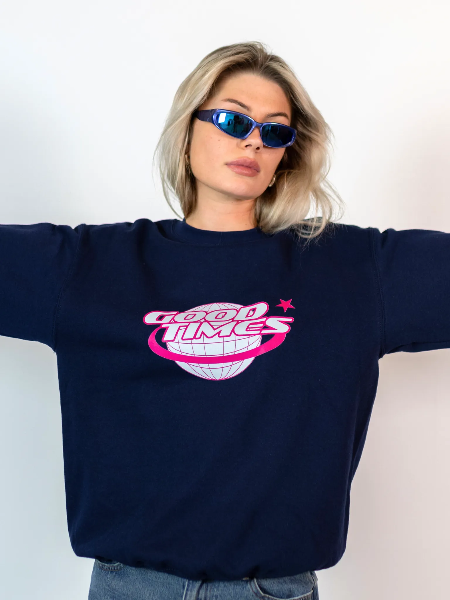 GOOD TIMES SWEATSHIRT - NAVY