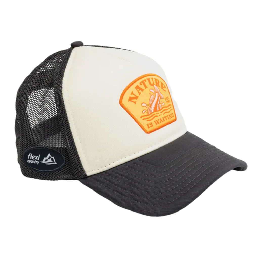 Gorra de Curva para Hombre Flexi 1430000015 940 Frame Nature Chrm Wht