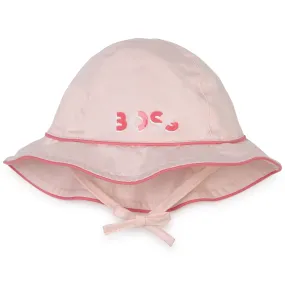 Gorro BOSS rosa para bebé nia