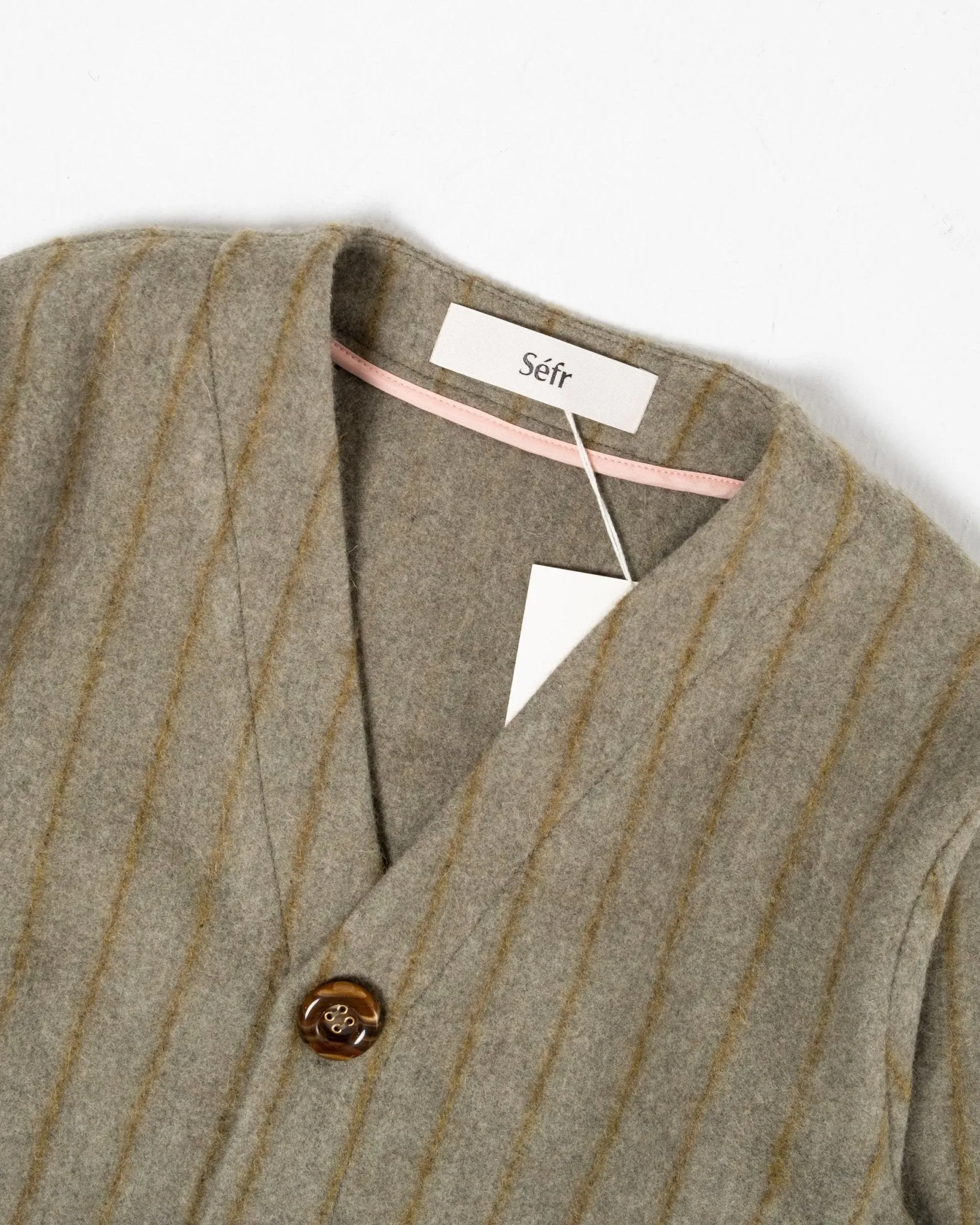 Gote Cardigan Abalone Stripe