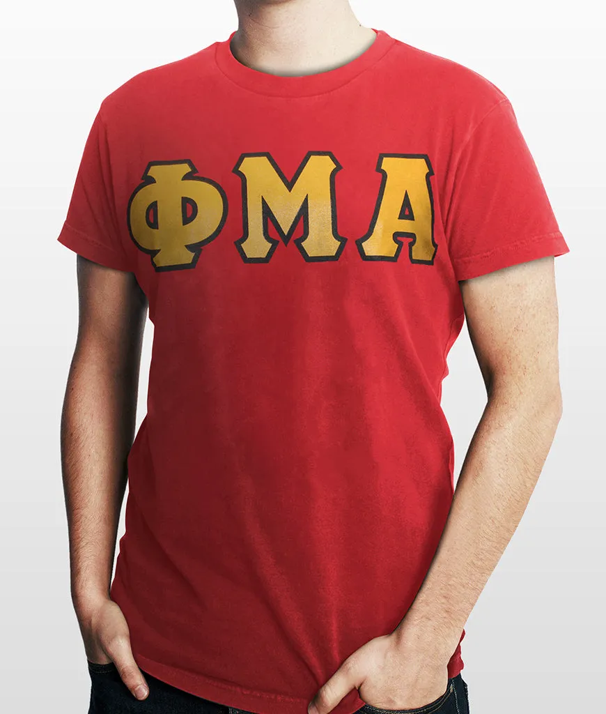 Greek Letter T-Shirt, Red