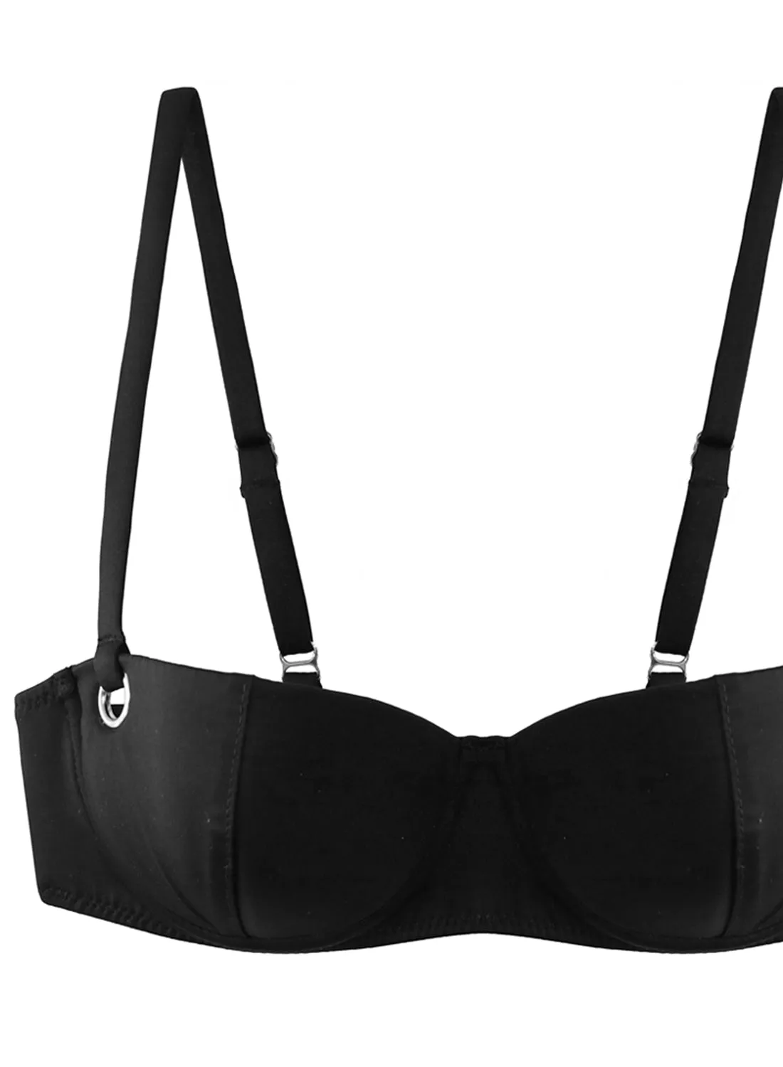 Grommet Balconette Bikini Top