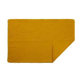 Hoes | 60x90 Knitted Ocher Yellow