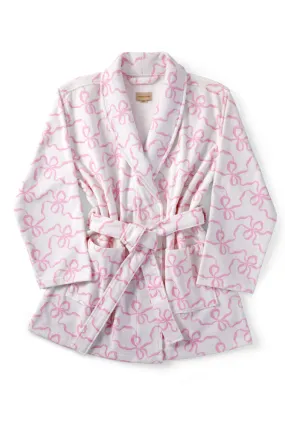 Indie Cotton Bath Robe-PINK BONNET