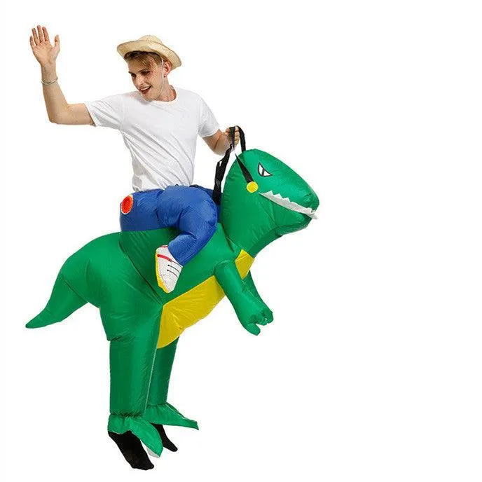 Inflatable Dinosaur Costume for Kids and Adults