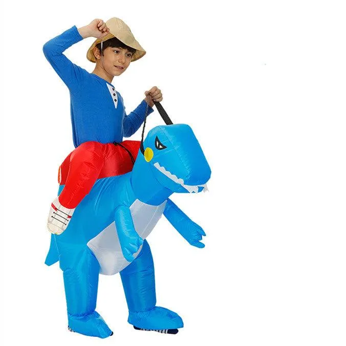 Inflatable Dinosaur Costume for Kids and Adults