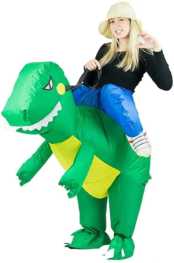 Inflatable Dinosaur Costume for Kids and Adults