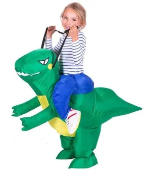 Inflatable Dinosaur Costume for Kids and Adults