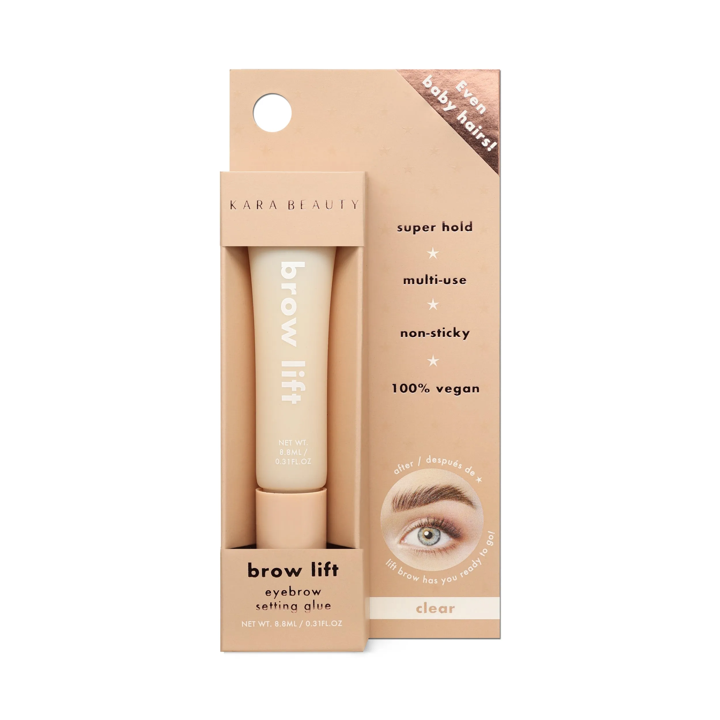 KARA Brow Lift Gel de Ceja Transparente