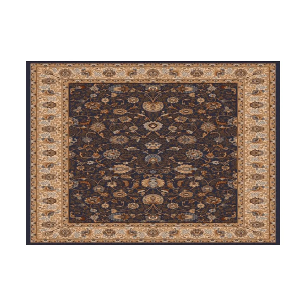 Kashmir Rug-Navy