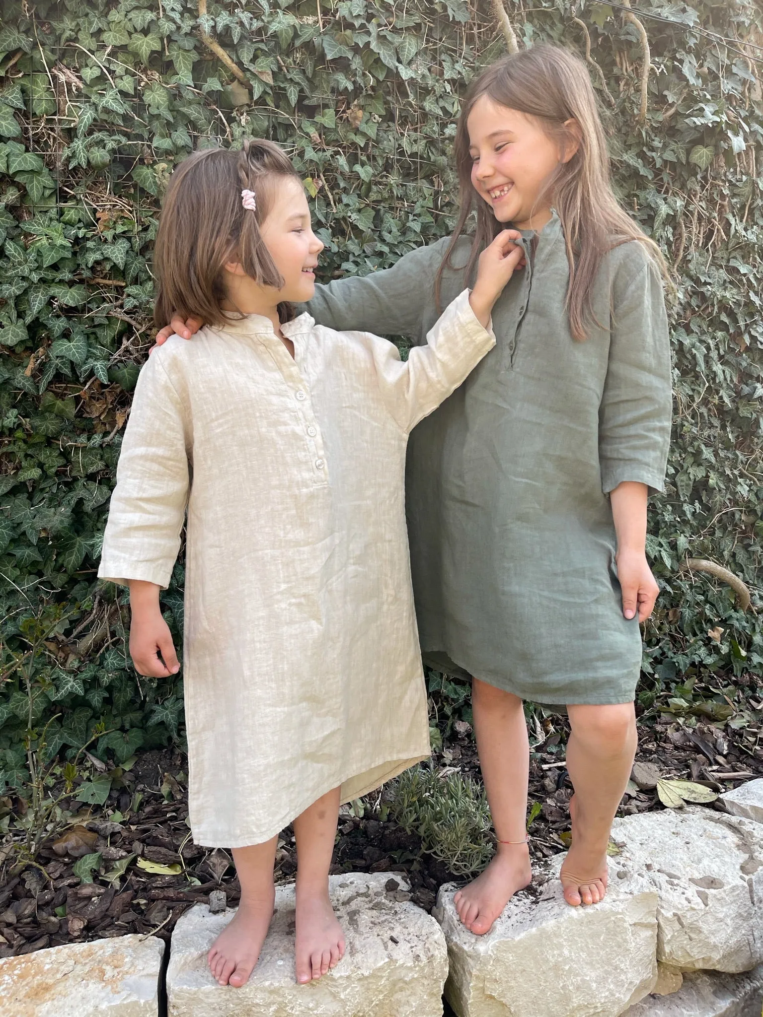 Kinder Leinenkleid von Tiffany