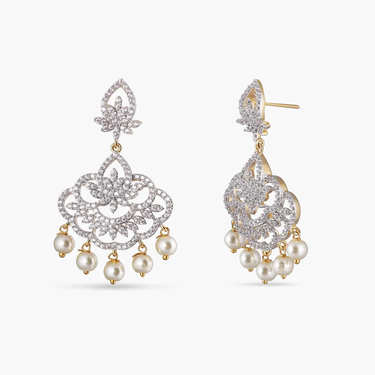 Kuhu Nakshatra CZ Earrings