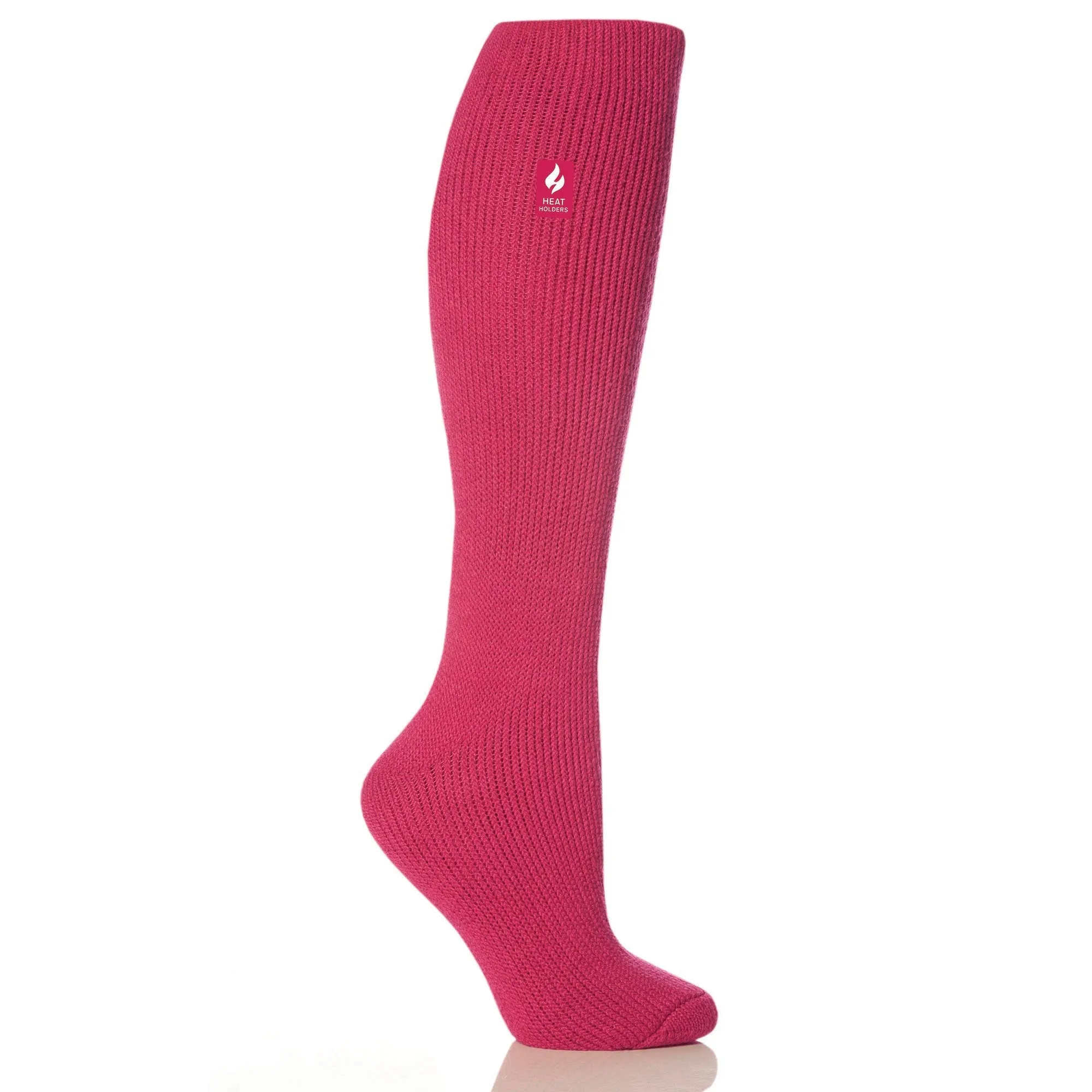 Ladies Original Long Leg Socks - Raspberry