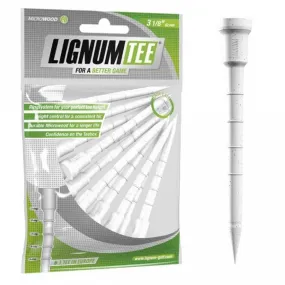 Lignum Tees 82Mm Wit (12 Stuks)