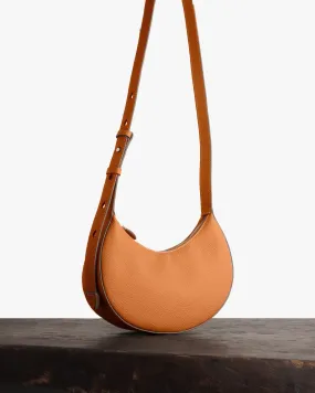 Lola Crossbody Bag | Caramel Pebble