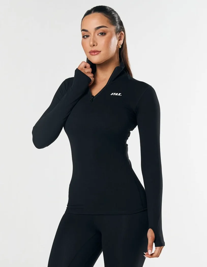 Long Sleeve Body Top NANDEX ™ - Black